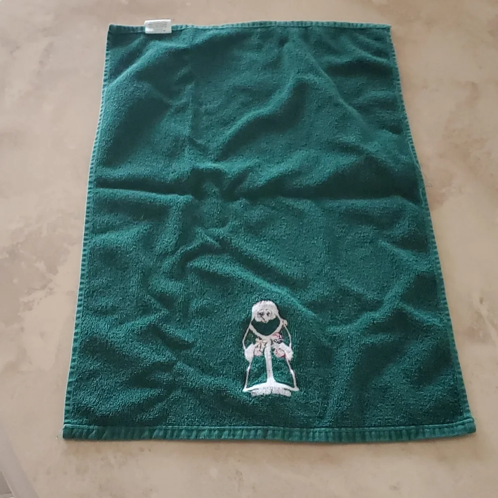 SALE! Santa Hand/Kitchen Towel